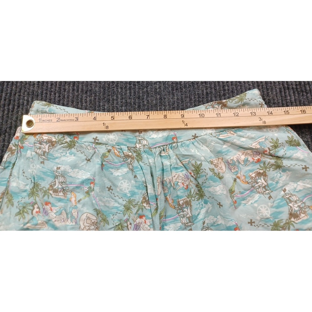 Hot Topic Disney Swimsuit (Large) & Shorts (Medium)  Peter Pan Mermaid Lagoon - Picture 10 of 12